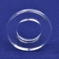 Cock Ring 4.3 CM (1.69") Smooth Stretchy CLEAR